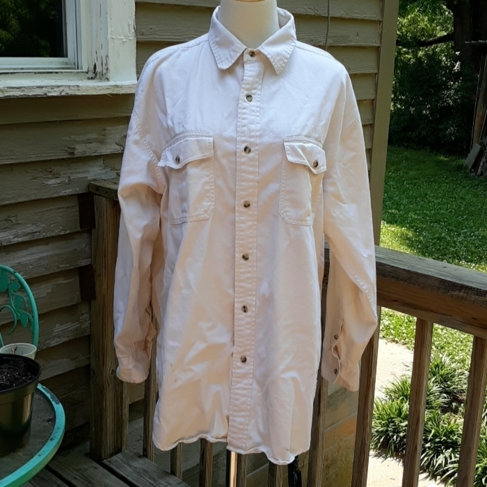 Vintage Winston cigarette button down shirt